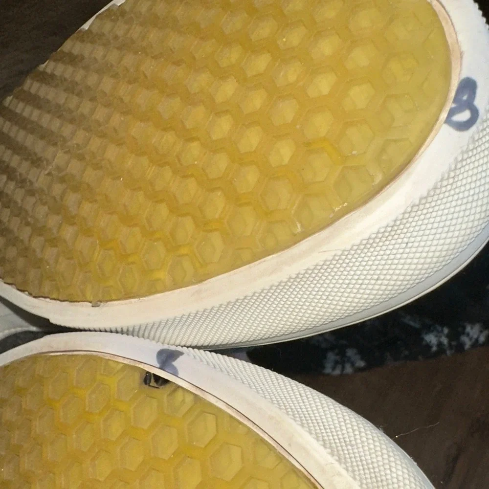 Celine Paris Grey Felt Wool Slip On Sneakers‎ Leather Lined Womens Size 39 - Picture 9 of 9